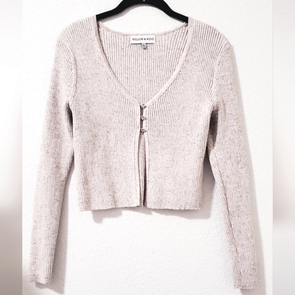 Willow & Wind Cropped Cardigain NWOT